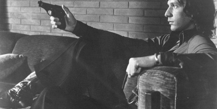 Фильмы про маньяков: Четыре мухи на сером бархате. 1971 год. Триллер, криминал, детектив, серийный убийца.